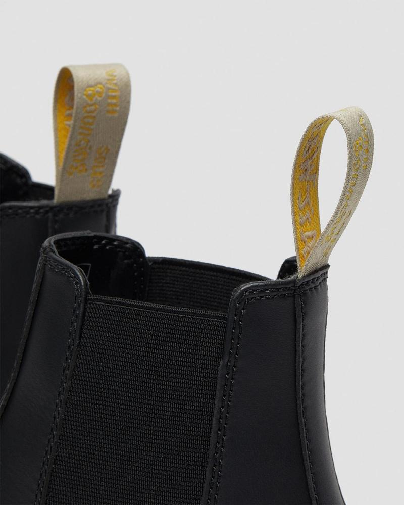 Dr Martens Vegan 2976 Felix Ankelstøvler Herre Sort | DK 456NWY